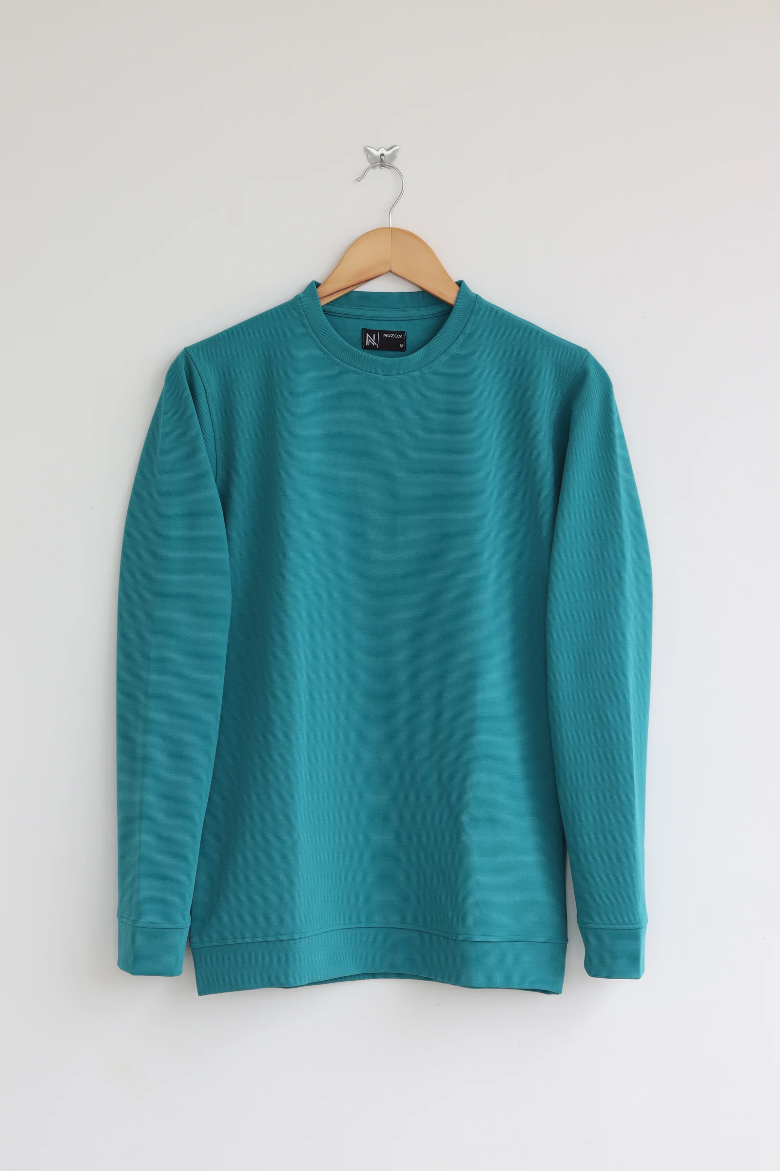 Plain Full Hand T-Shirt Lycra ( Dark Blue)